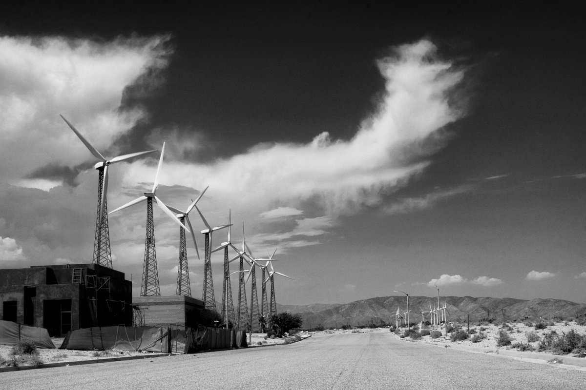 Photorealistic Photograph , Turbine Town Palm Springs Ca By William Dey, 22 X 15, Artwork For Sale On Artfinder