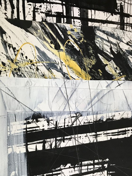 Madness By Night Disjointed Collage