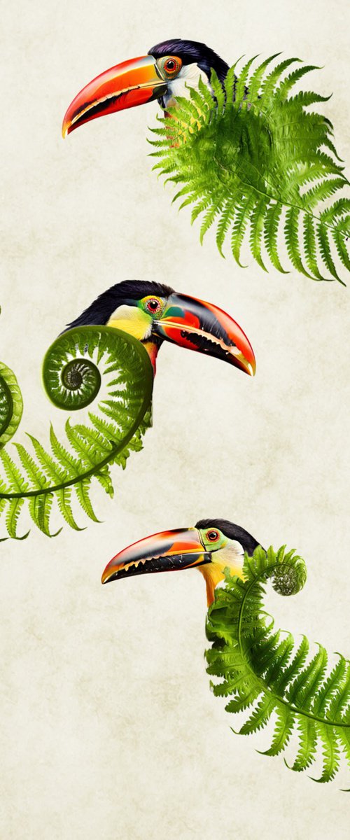 Botanical Toucans by Paul Nash