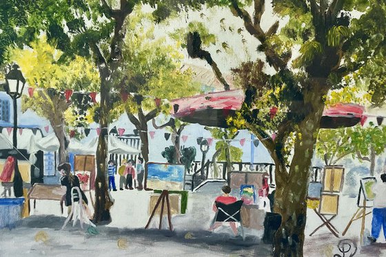 Saint jean de luz Place Louis  14