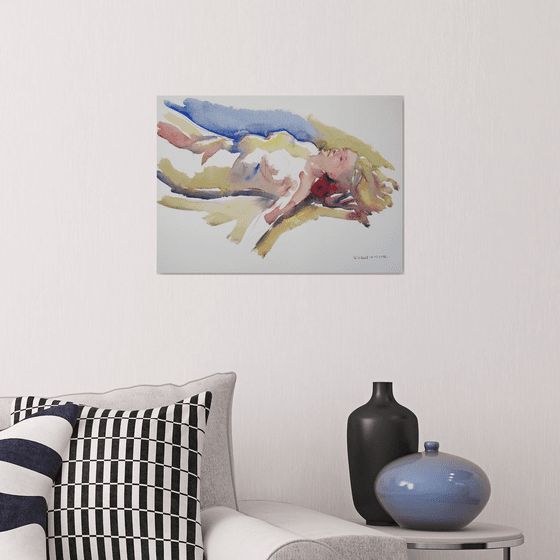 reclining female nude