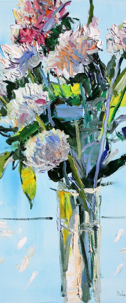 " Аsters flowers " by Yehor Dulin