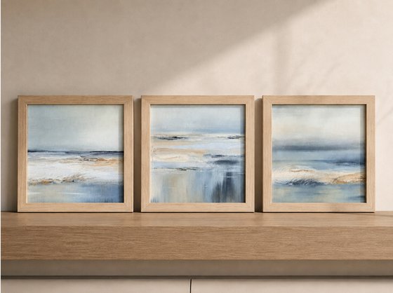 Three Seas, framed