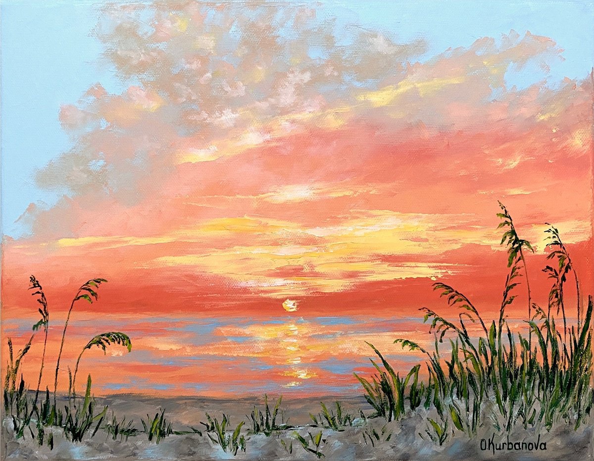 Charming sunset by Olga Kurbanova