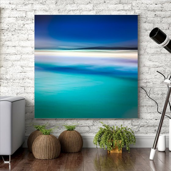 HEBRIDEAN COLOURS  - Extra large impressionist style beach abstract