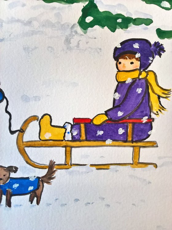 Children in Winter Wonderland
