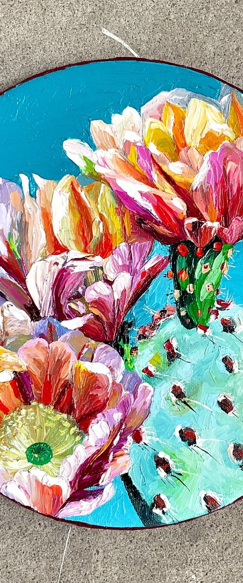 Vibrant Cacti by Amani Muhammad