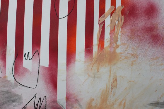 She paints outside the lines No. 2