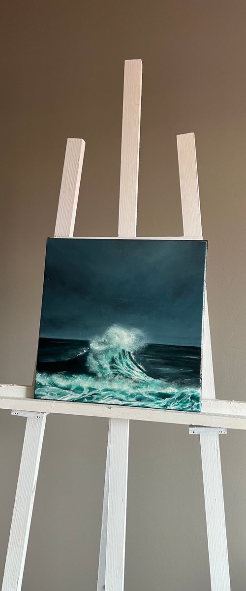 Wave at the ocean by Valentina Ash