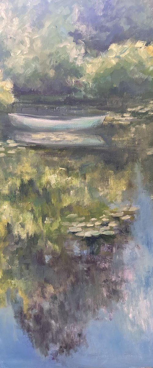 Monet’s Pond by Clare Hoath