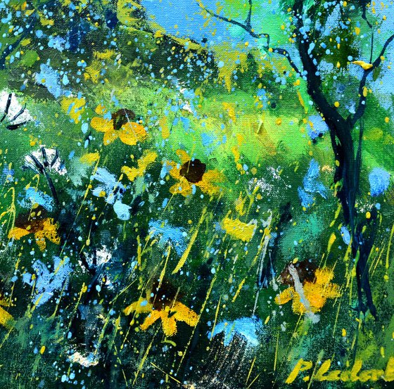 Morning wild flowers