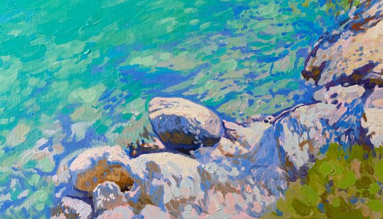 Pine in the Blue Lagoon