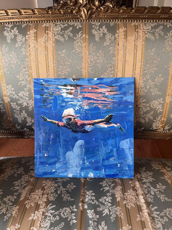 Where water dreams of wing