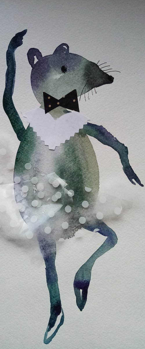 Dancing Mouse by Oxana Raduga