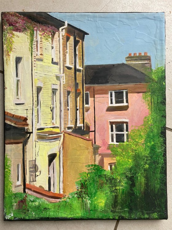 London Houses In Summer