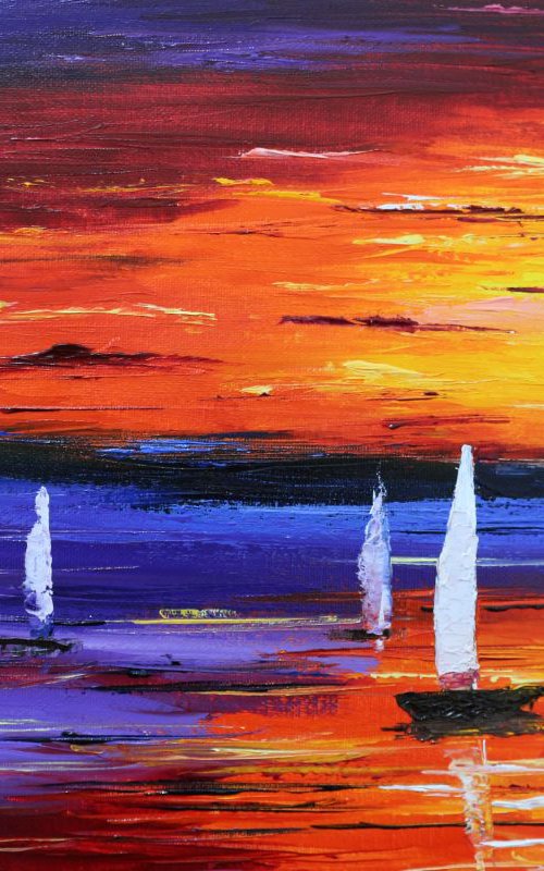 TORBAY SUNSET by Galina Zimmatore
