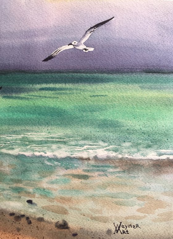 Seascape. Miami beach.