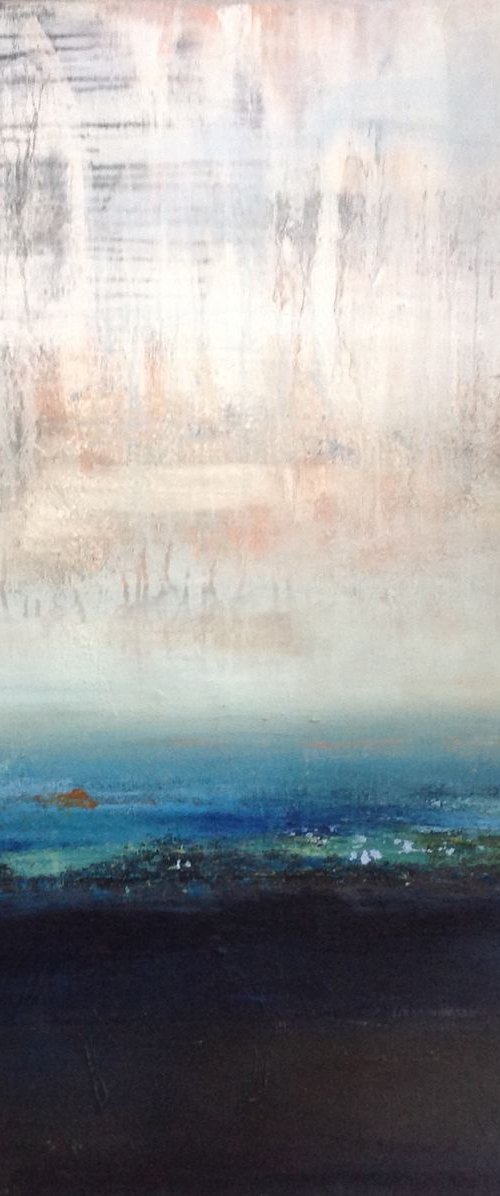 Dark Blue 2 by Hennie Van de Lande