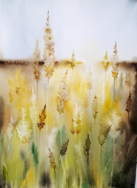 Field watercolor