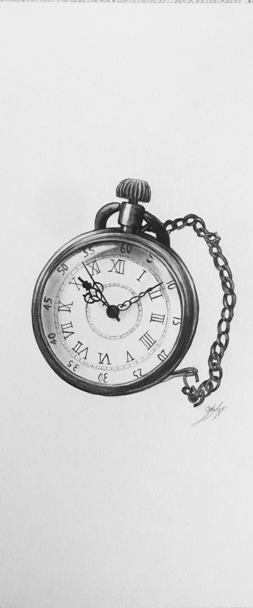 Pocket watch by Amelia Taylor