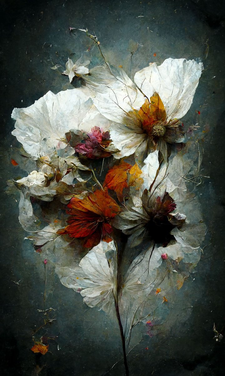 Floral Decay XVIII by Teis Albers