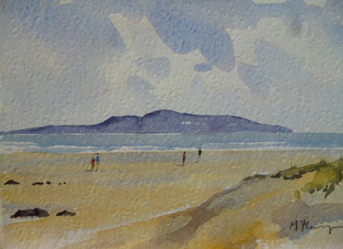 On Dollymount Strand by Maire Flanagan