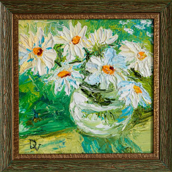 Daisy flowers(framed)