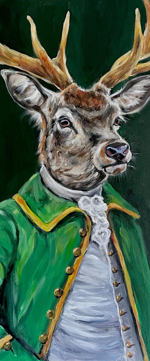 Stag by Louise Brown