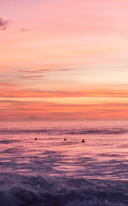 HOSSEGOR SUNSET by Andrew Lever