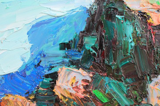 Turquoise. Beyond the Shore