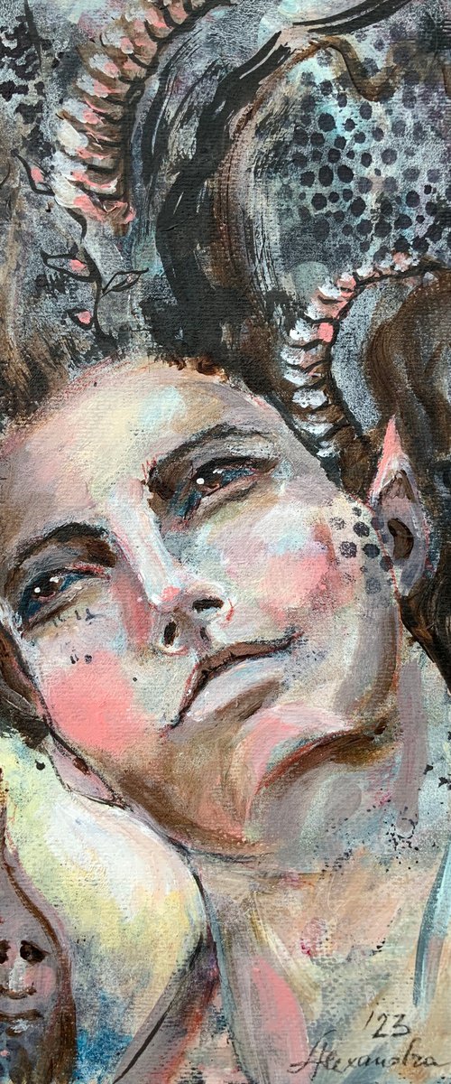 Metamorphosis of the Enigma by Alexandra Jagoda (Ovcharenko)