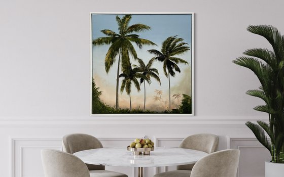 Evening Palms