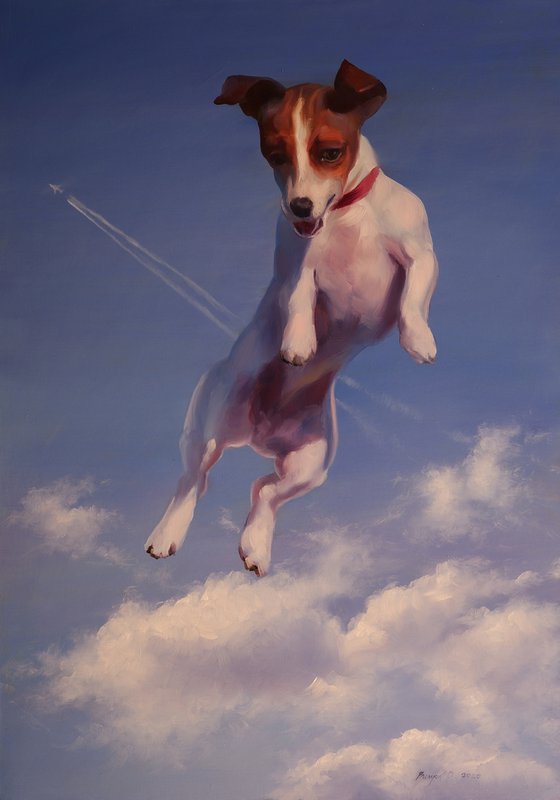 "Leap above the clouds"