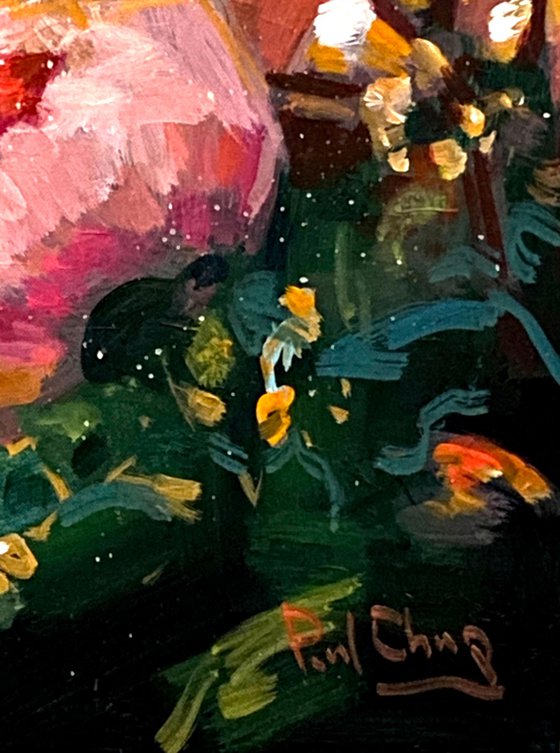 An Evening Feast Beneath the Lanterns