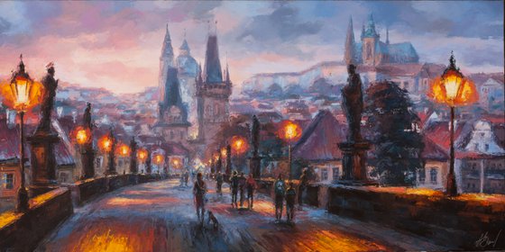 Evening Charles Bridge