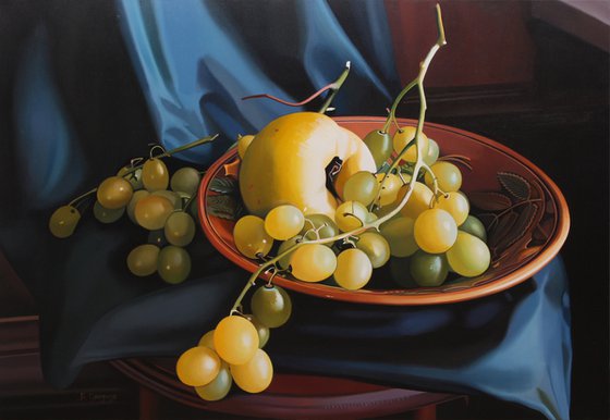 Still life with grapes