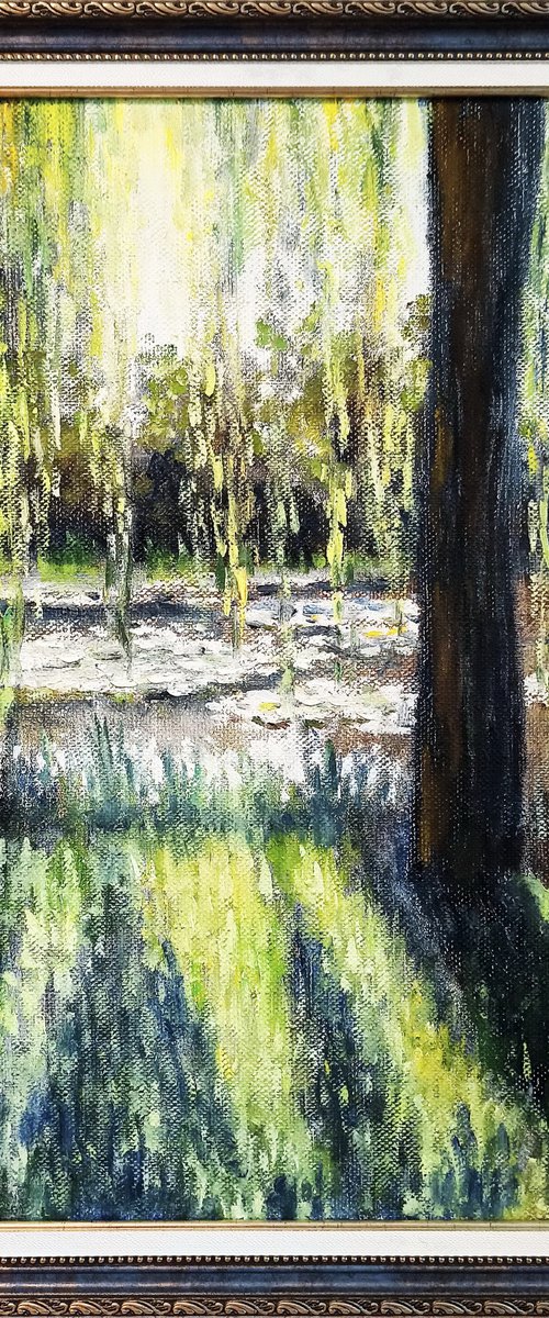 Pond in Giverny 2 by Oleh Rak