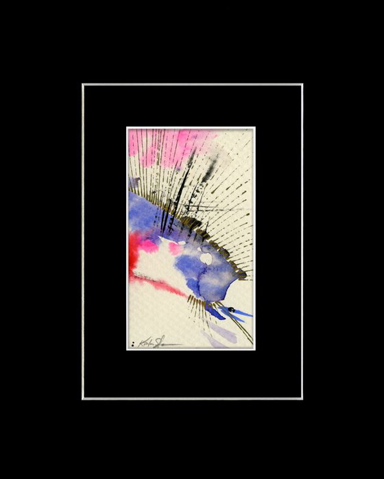 Abstract Fish - Watercolor by Kathy Morton Stanion
