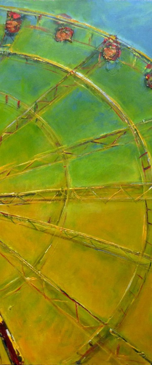 Ferris Wheel II 36x36 by BenWill