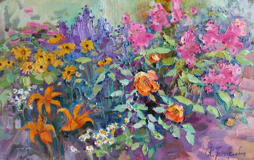 Conversation of flowers by Anastasiia Grygorieva