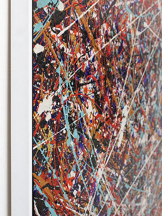 Kinetic Flow (Framed)