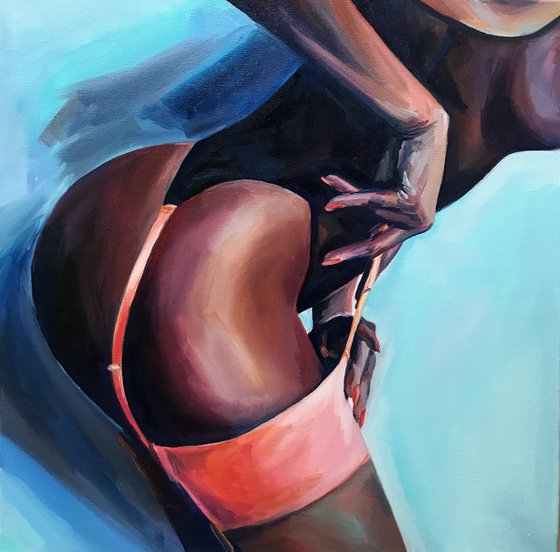 Black woman erotic art