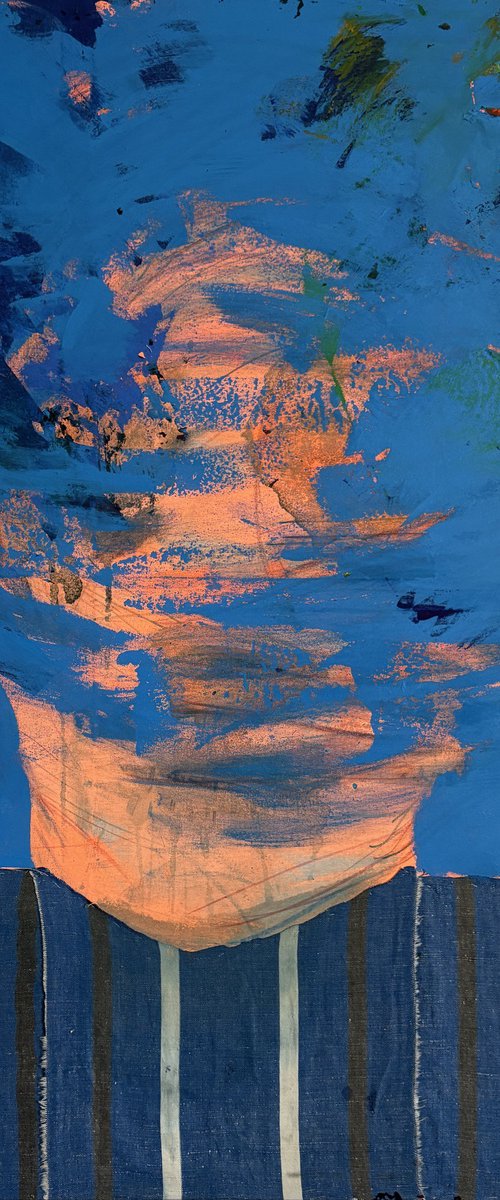 Abstracted Face by Gela MIKAVA