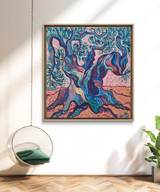 Shimmering Granada Olive Tree