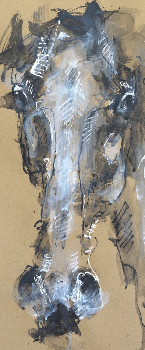 Face to Face 1a by Benedicte Gele