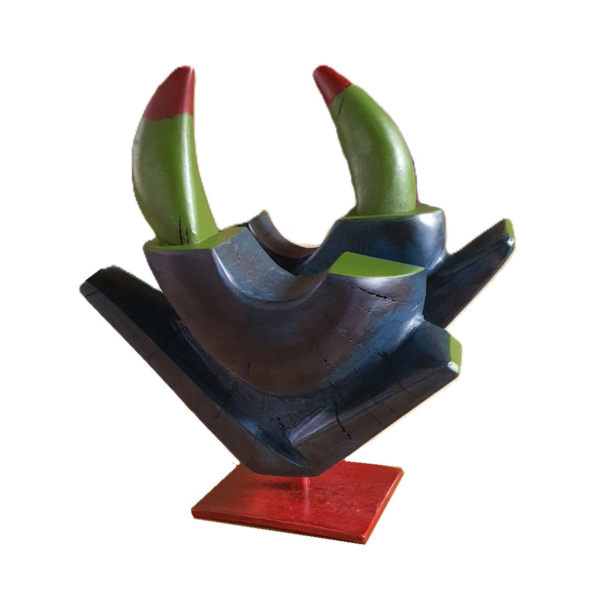 Expressive Wood Sculpture , Joy By George Troyanov, 15 X 14, Artwork For Sale On Artfinder