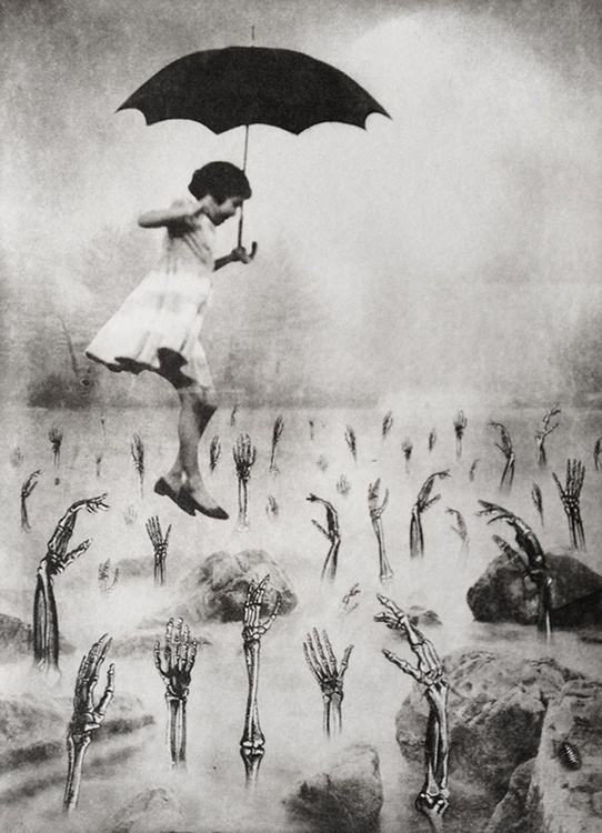 The Girl And The Umbrella By Jaco Putker Artfinder