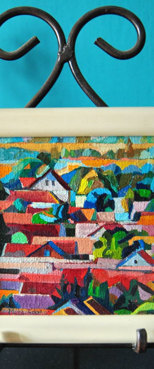 Little town / Miniature by Maja Đokić Mihajlović