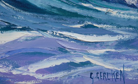 Turquoise Ocean Wave