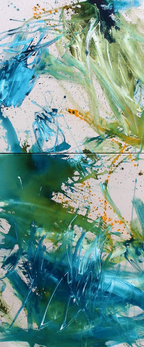 Jeux d'Eau (vertical or horizontal) by Daniela Schweinsberg